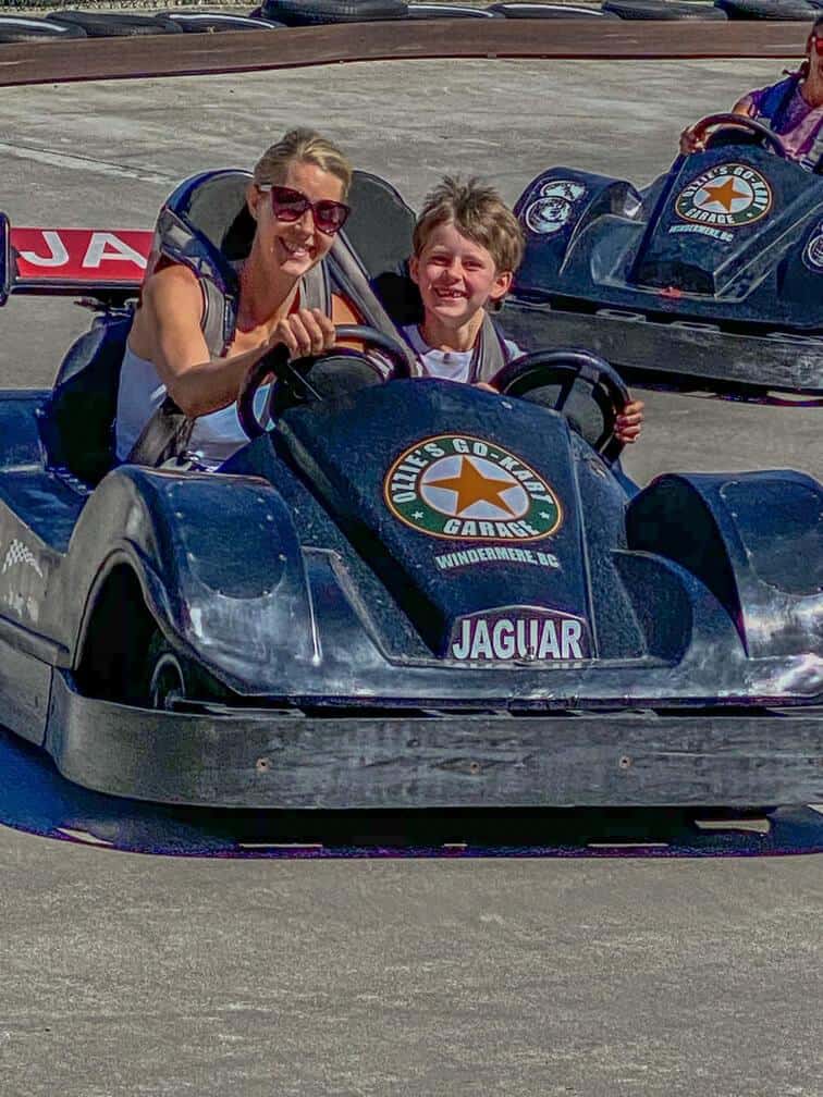 go karts in the Kootenays