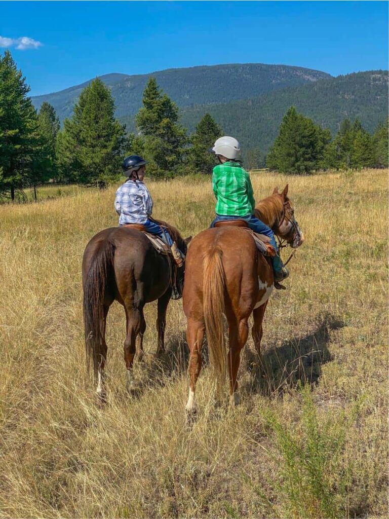 boys on horseback