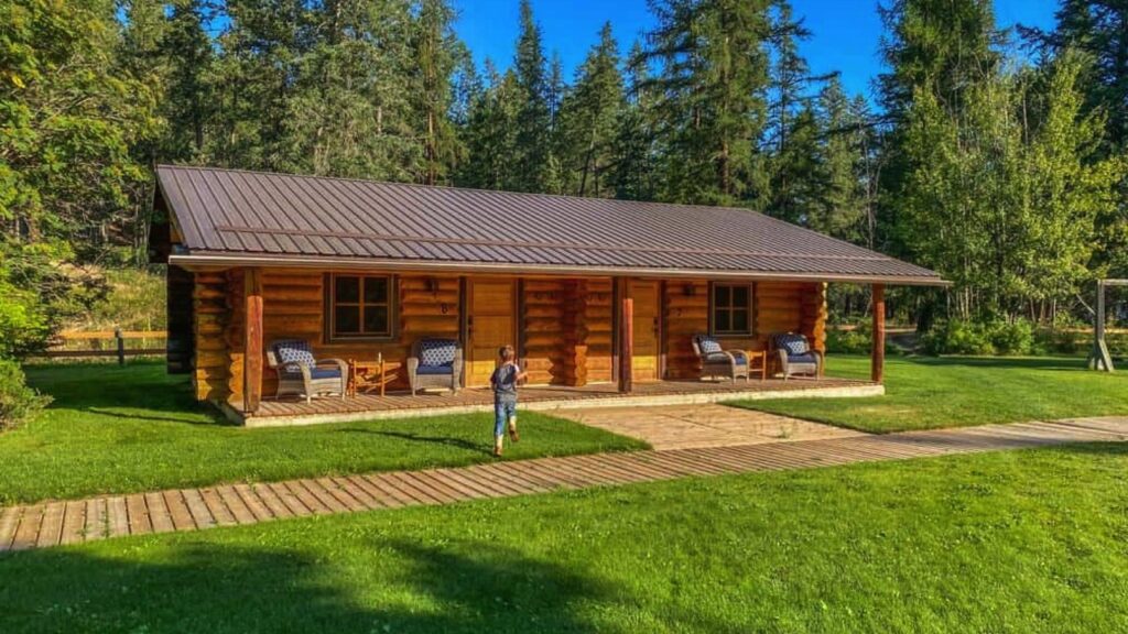 cabin at three bars ranch