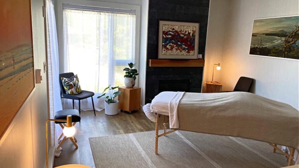 massage therapy room