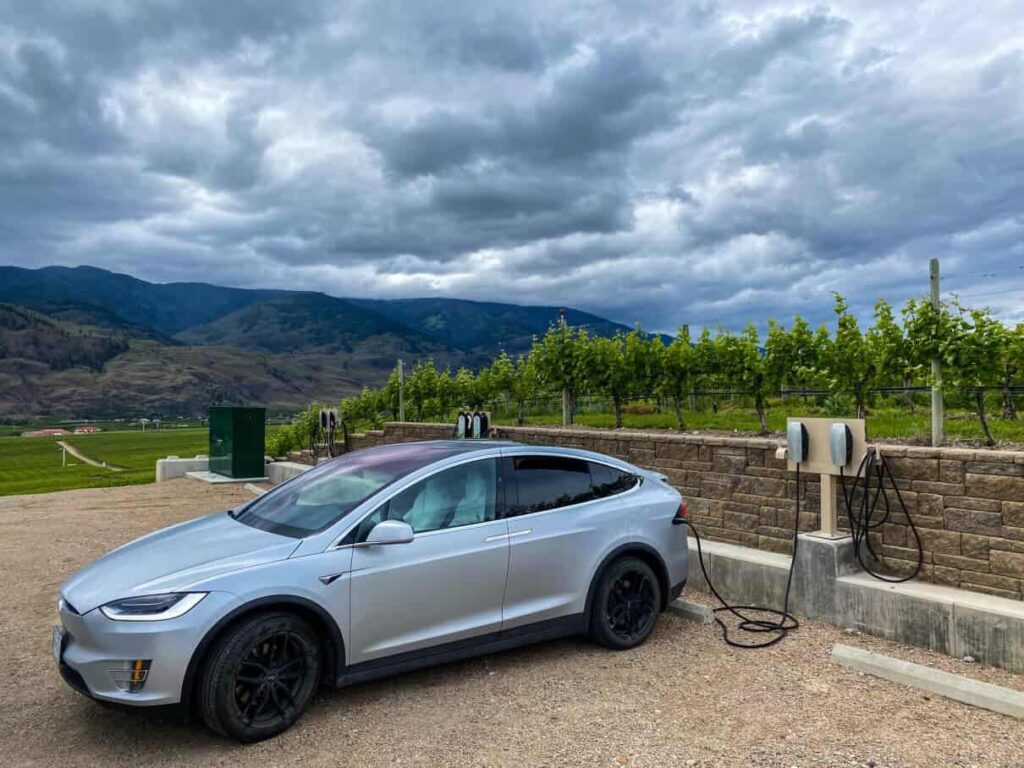 Tesla charging